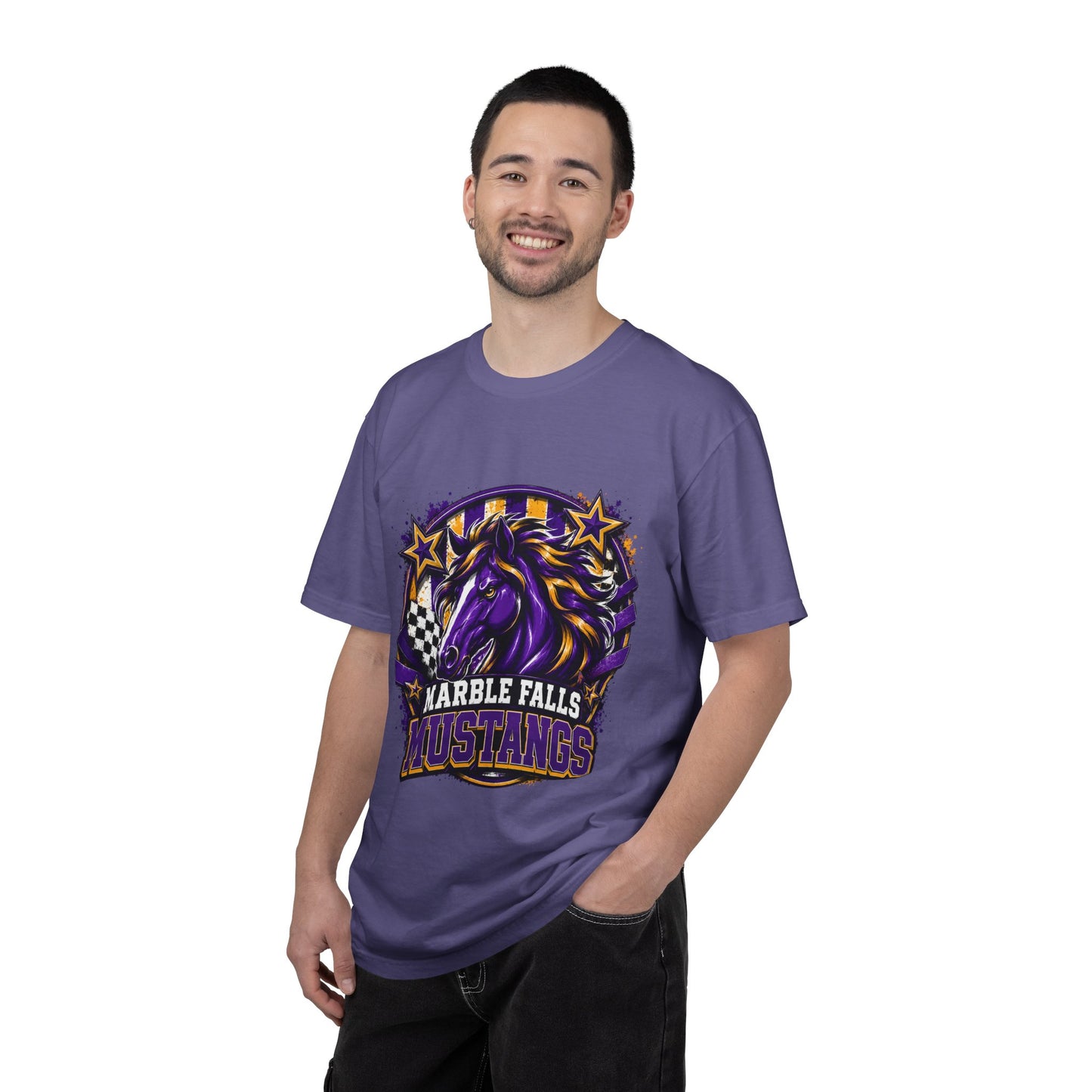 Marble Falls Mustangs- Adult shirt