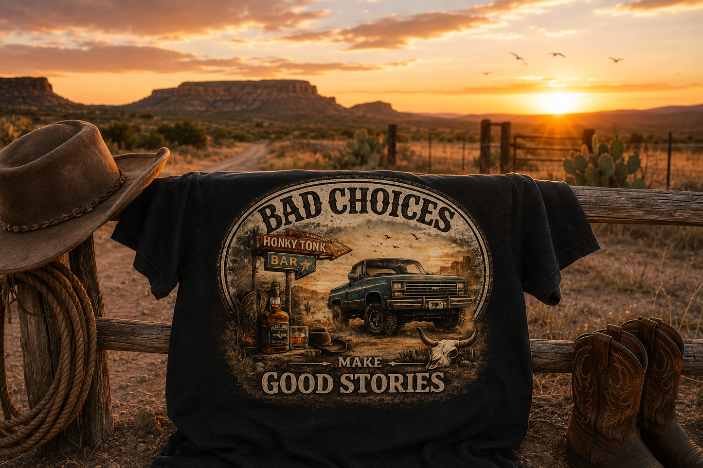 Bad Choices Make Good Stories T-Shirt