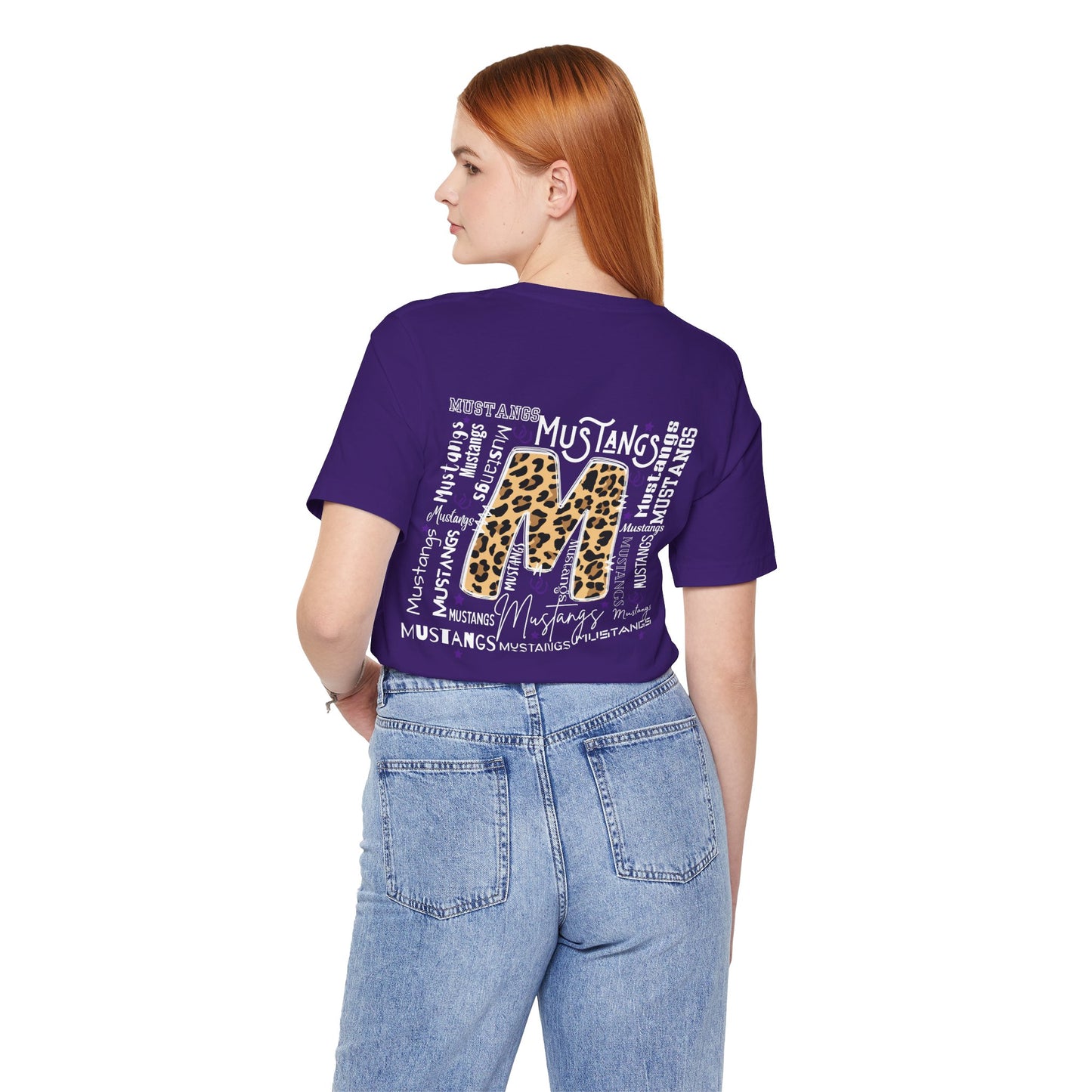 Mustangs School Spirit Tee, School Shirt, Mustang Pride, Spirit Wear, Fans Gear, Pep Rally Apparel