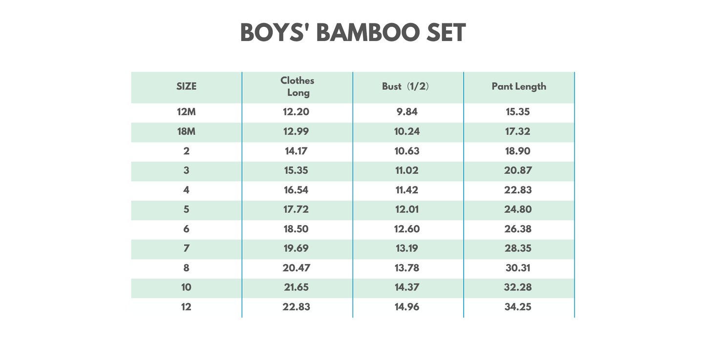 Green Hunting Bamboo Pajama Set