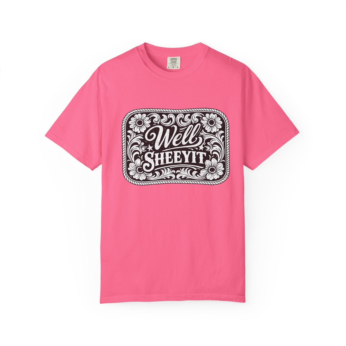 Well Sheeyit T-Shirt — Vintage Floral Western Graphic Tee