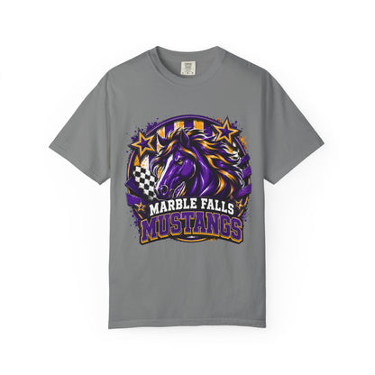 Marble Falls Mustang Spirit Tee-Adult