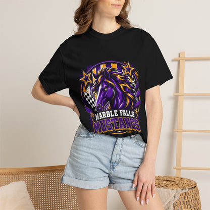 Marble Falls Mustangs- Adult shirt