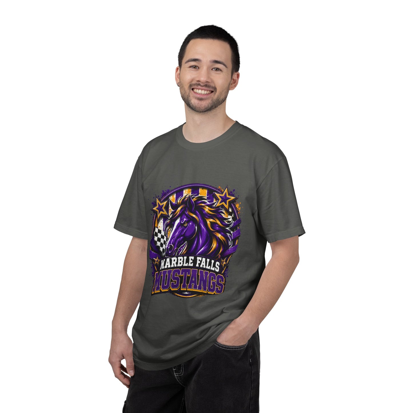 Marble Falls Mustangs- Adult shirt