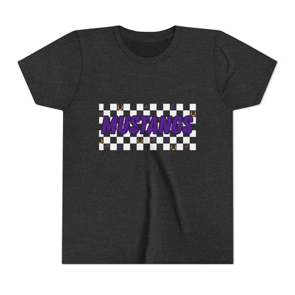 Youth Mustangs Tee, Fun Kids T-Shirt, Mustangs Sports Shirt, Perfect for Birthdays, Horse Lovers Gift, Summer Casual Wear
