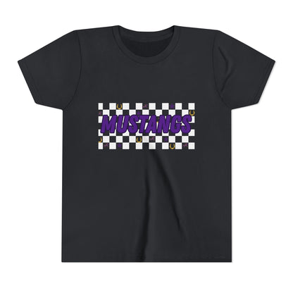 Youth Mustangs Tee, Fun Kids T-Shirt, Mustangs Sports Shirt, Perfect for Birthdays, Horse Lovers Gift, Summer Casual Wear