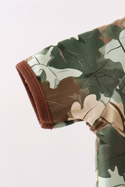 Camo Bamboo Romper