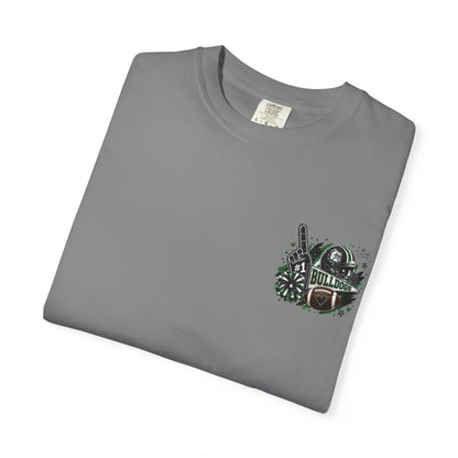 Burnet Bulldogs Game Day Spirit Shirt | Green & Black Football Tee