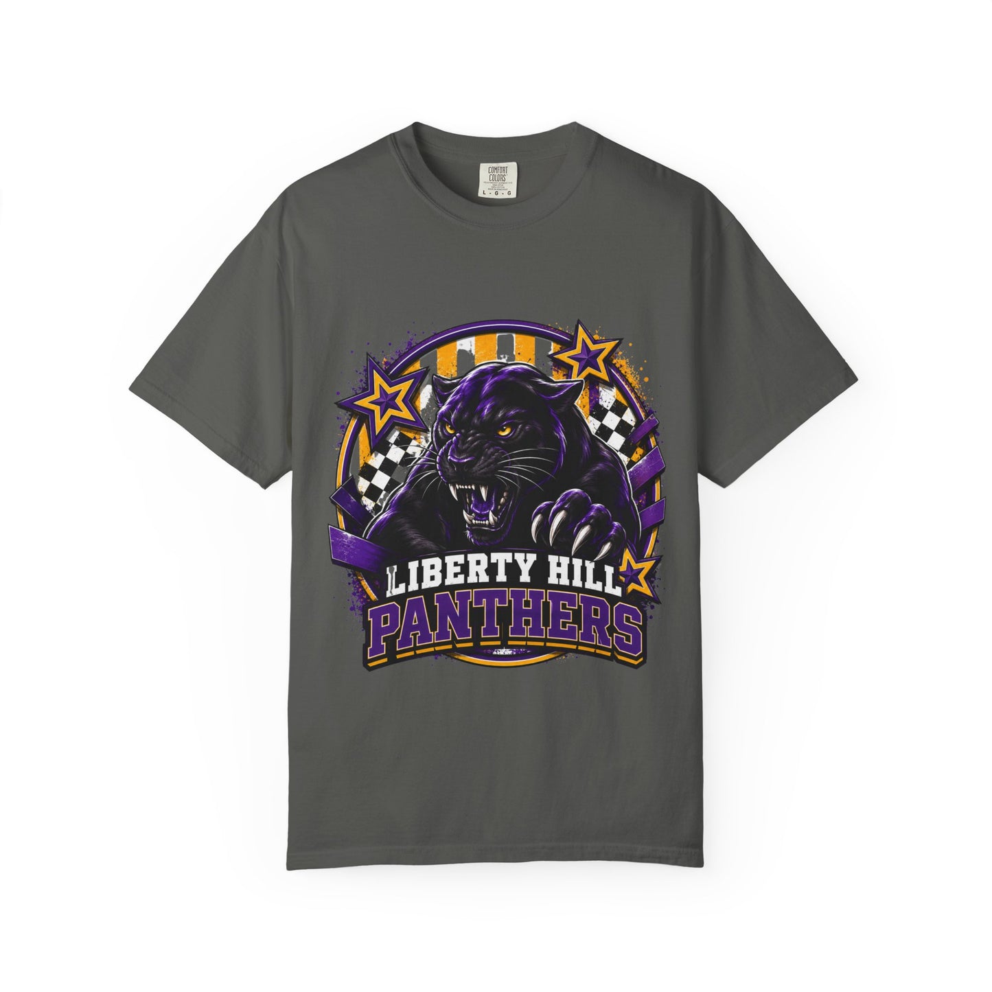 Liberty Hill Panthers T-Shirt — Vintage Panther School Spirit Tee