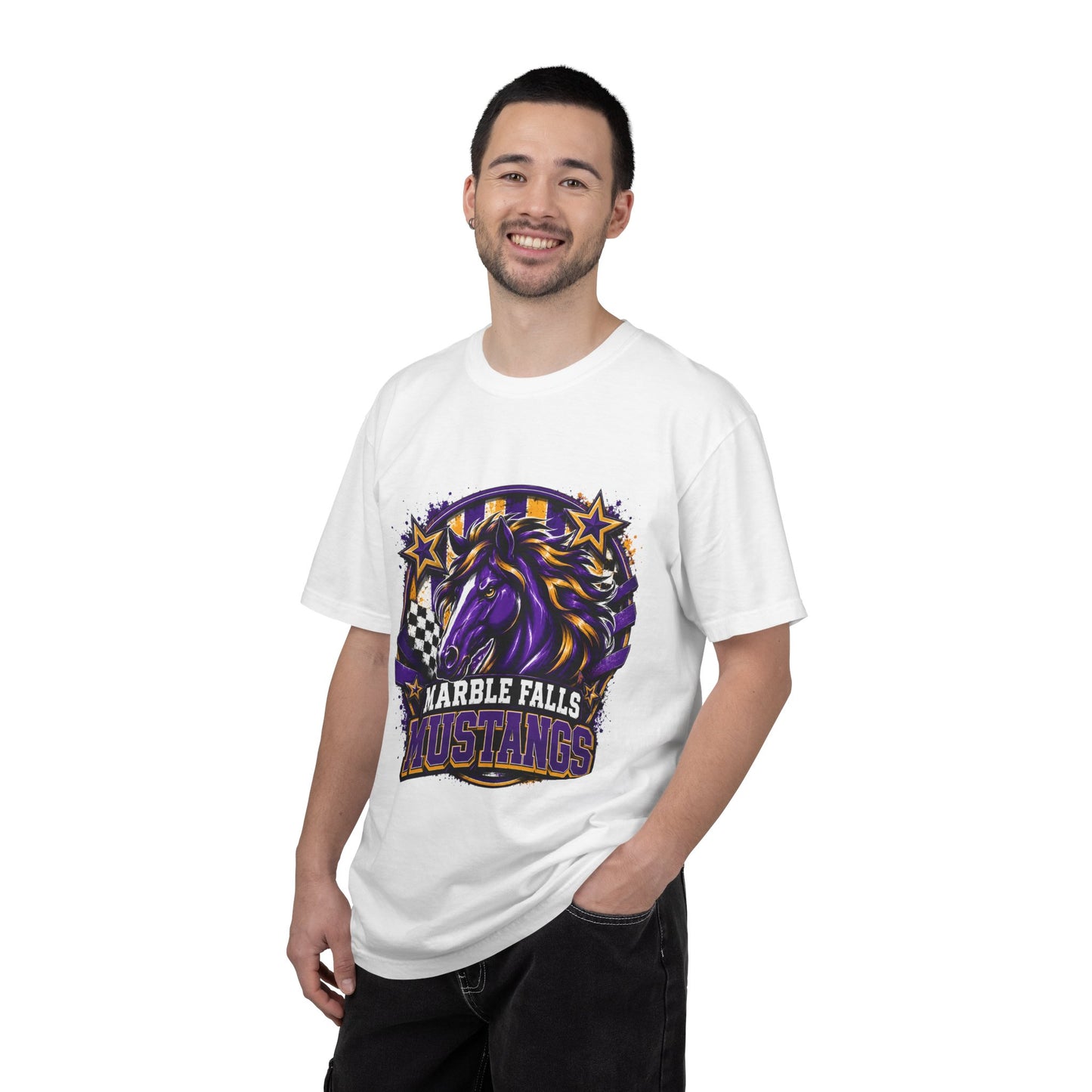 Marble Falls Mustangs- Adult shirt