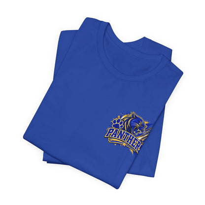 Panthers Game Day Shirt | Blue & Gold Football Spirit Tee