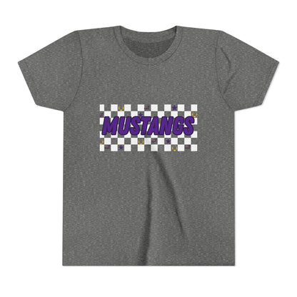 Youth Mustangs Tee, Fun Kids T-Shirt, Mustangs Sports Shirt, Perfect for Birthdays, Horse Lovers Gift, Summer Casual Wear