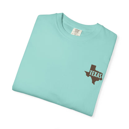 Texas Graphic T-Shirt — “She’s From Texas I Can Tell” Vintage Cowboy Tee