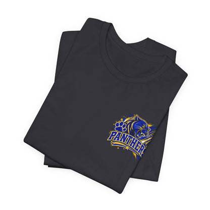 Panthers Game Day Shirt | Blue & Gold Football Spirit Tee