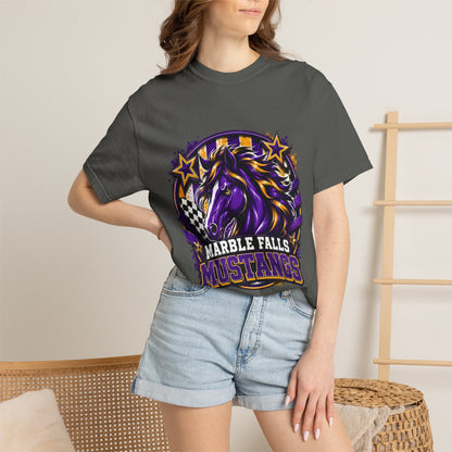 Marble Falls Mustangs- Adult shirt