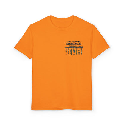 Youth Fish Graphic T-Shirt — Colorful Trio Back Print