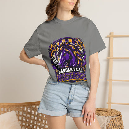 Marble Falls Mustangs- Adult shirt