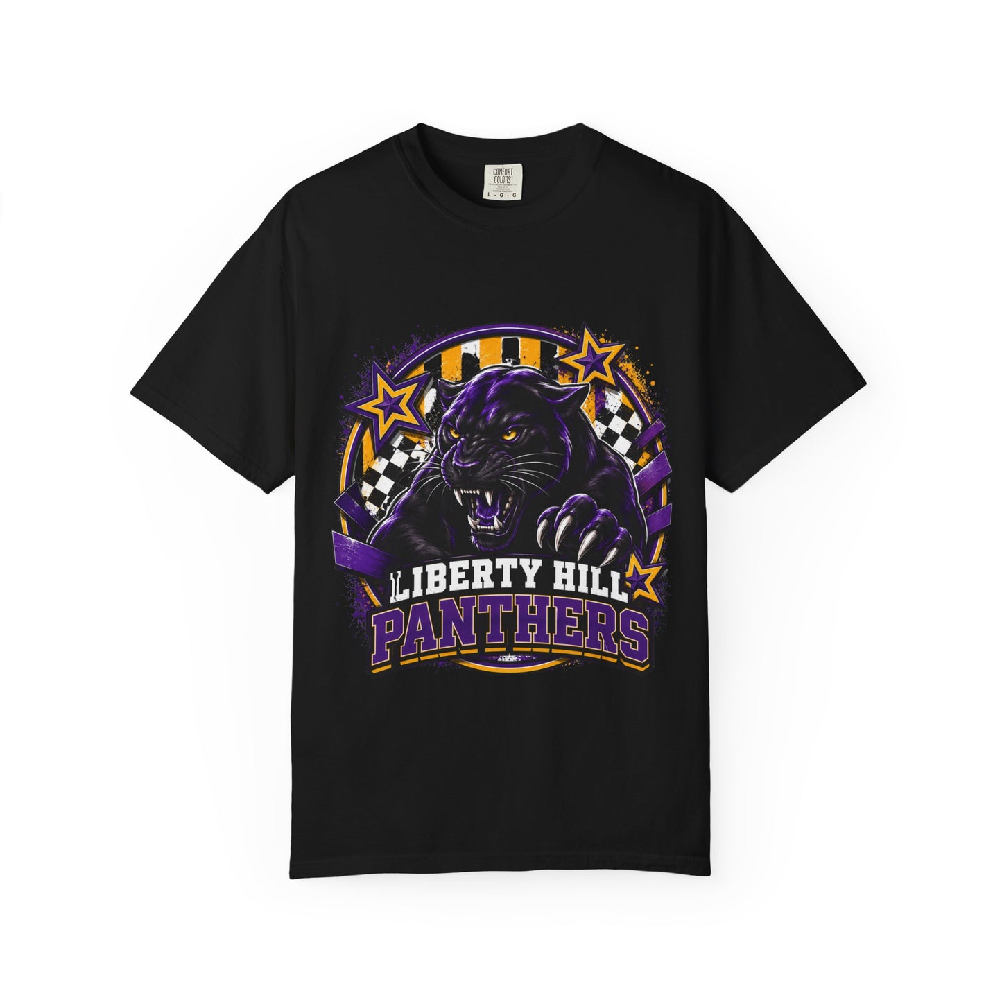 Liberty Hill Panthers T-Shirt — Vintage Panther School Spirit Tee