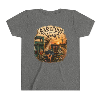Barefoot and Blessed Youth Tee