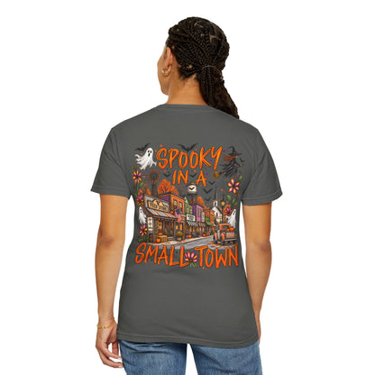 Spooky in a Small Town Halloween Comfort Colors Shirt | Southern Fall Graphic Tee