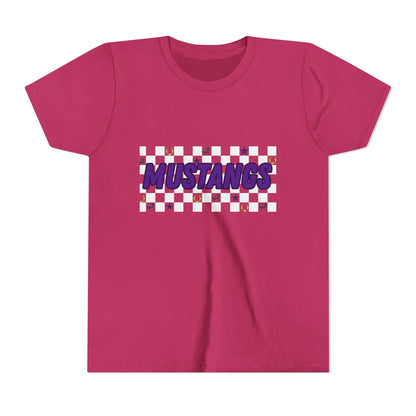 Youth Mustangs Tee, Fun Kids T-Shirt, Mustangs Sports Shirt, Perfect for Birthdays, Horse Lovers Gift, Summer Casual Wear