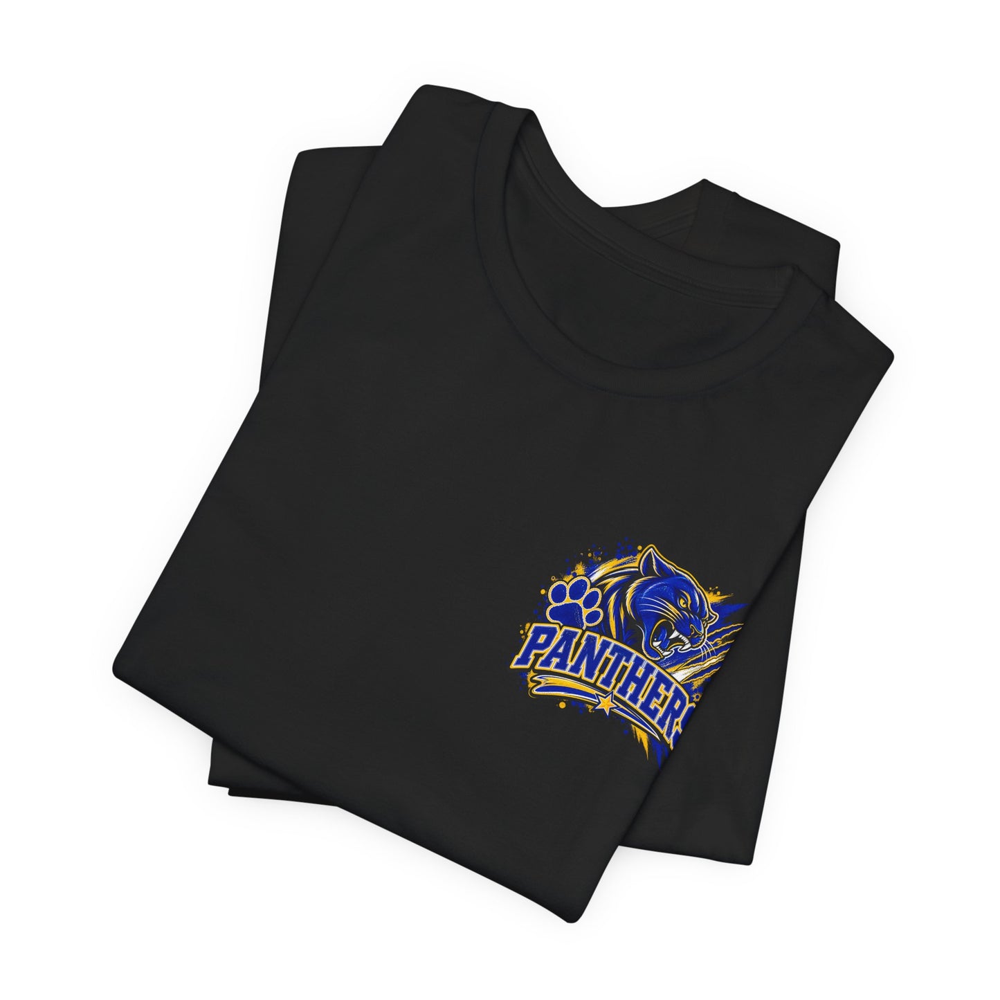 Panthers Game Day Shirt | Blue & Gold Football Spirit Tee