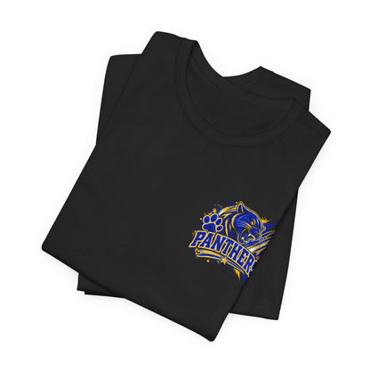Panthers Game Day Shirt | Blue & Gold Football Spirit Tee