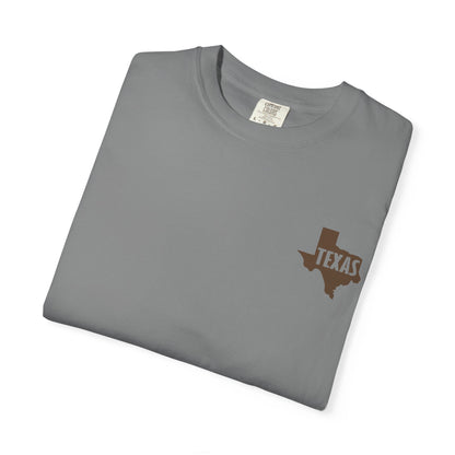 Texas Graphic T-Shirt — “She’s From Texas I Can Tell” Vintage Cowboy Tee