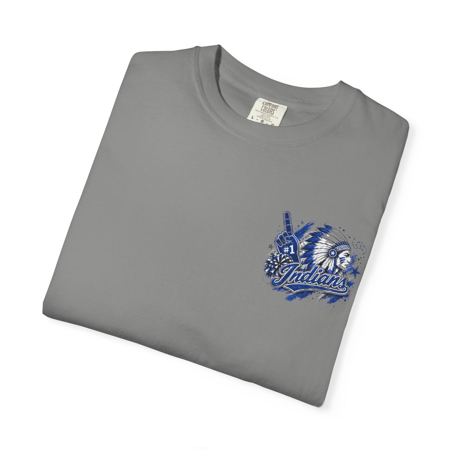 Cherokee Indians Game Day Spirit Shirt | Blue & White Football Tee