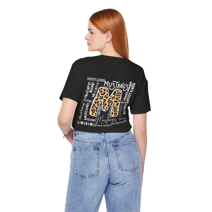 Mustangs School Spirit Tee, School Shirt, Mustang Pride, Spirit Wear, Fans Gear, Pep Rally Apparel