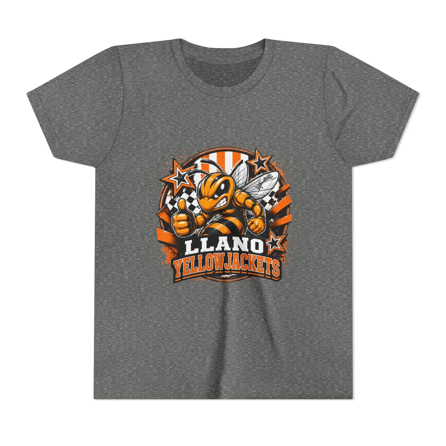 Llano Yellowjackets School Spirit Tee youth