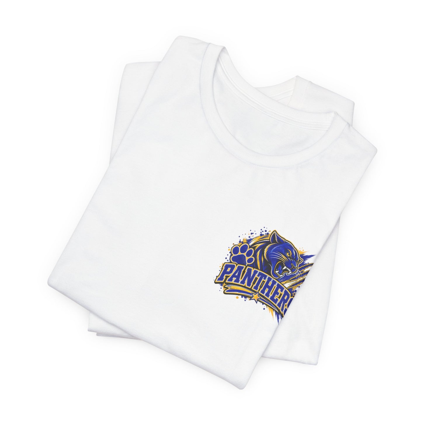 Panthers Game Day Shirt | Blue & Gold Football Spirit Tee