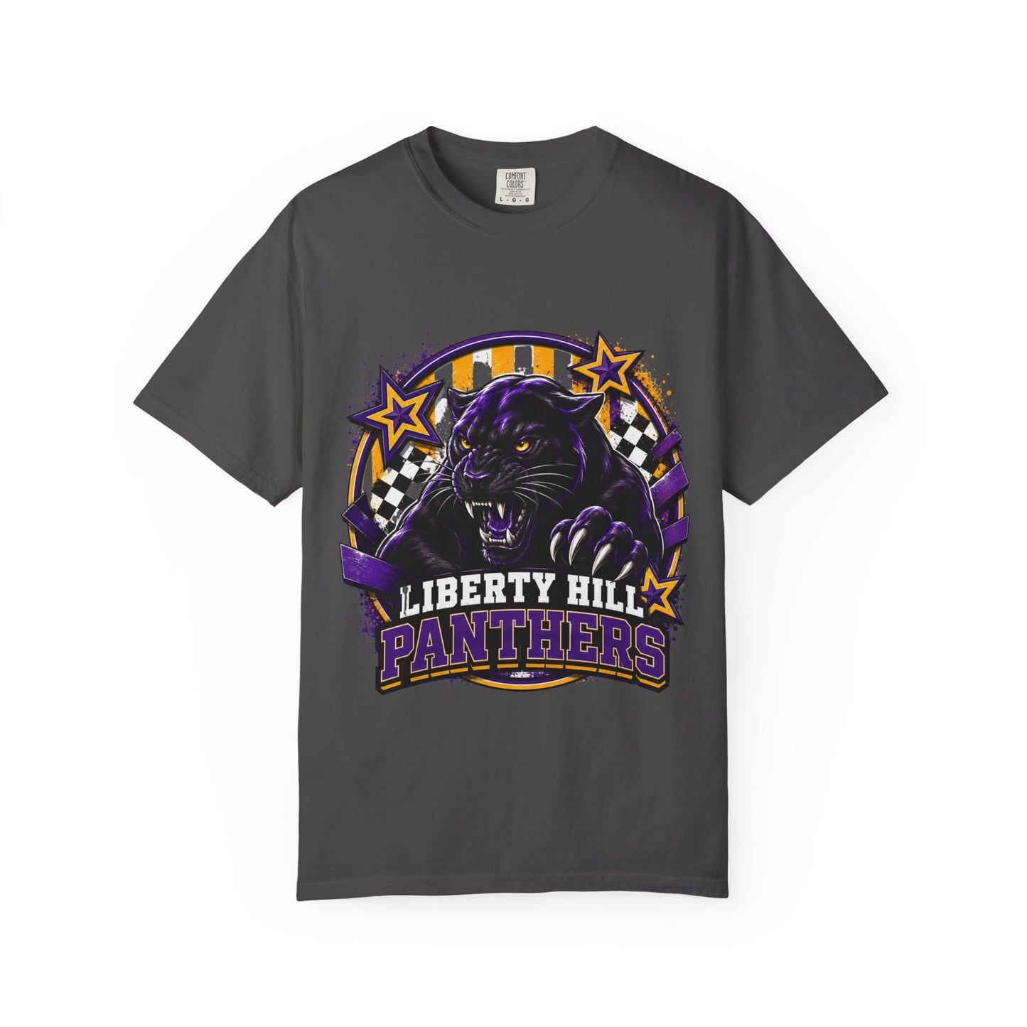 Liberty Hill Panthers T-Shirt — Vintage Panther School Spirit Tee