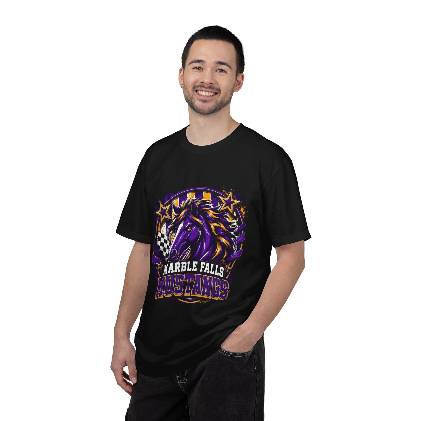 Marble Falls Mustangs- Adult shirt