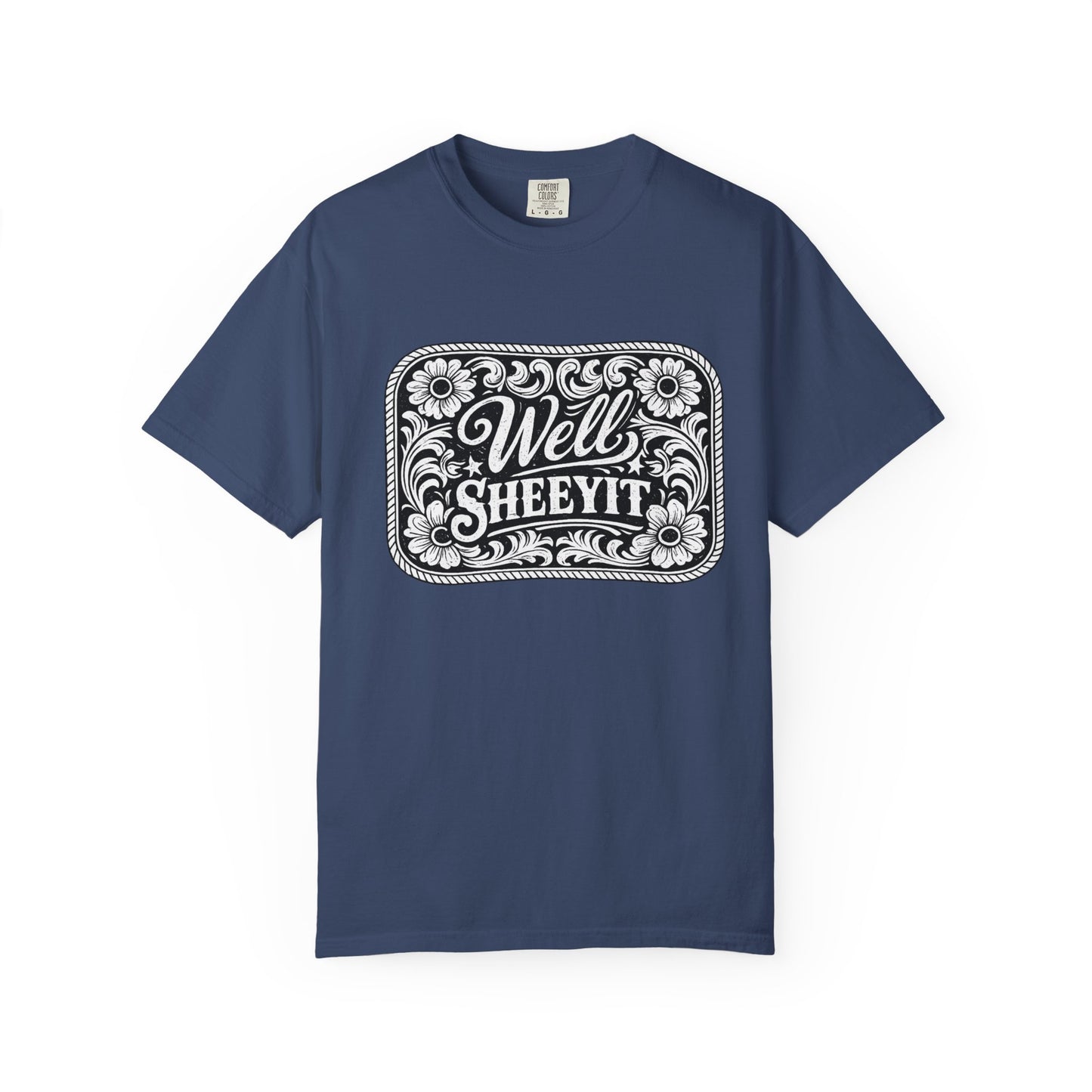 Well Sheeyit T-Shirt — Vintage Floral Western Graphic Tee