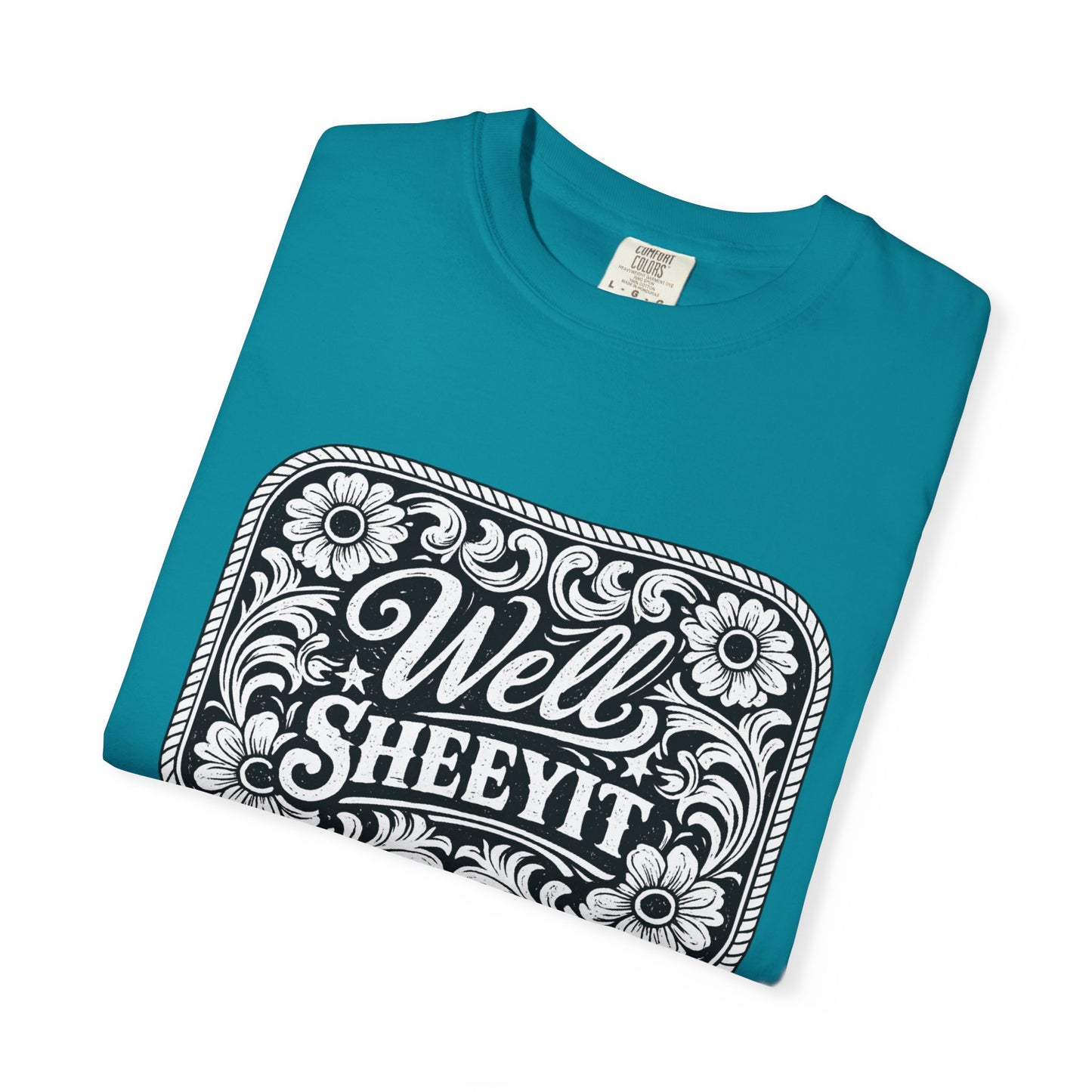 Well Sheeyit T-Shirt — Vintage Floral Western Graphic Tee