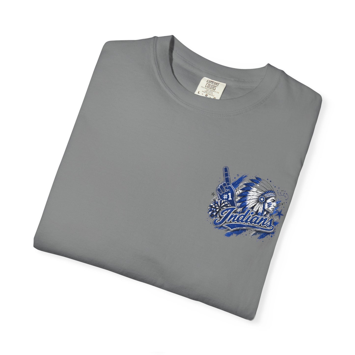 Cherokee Indians Game Day Spirit Shirt | Blue & White Football Tee