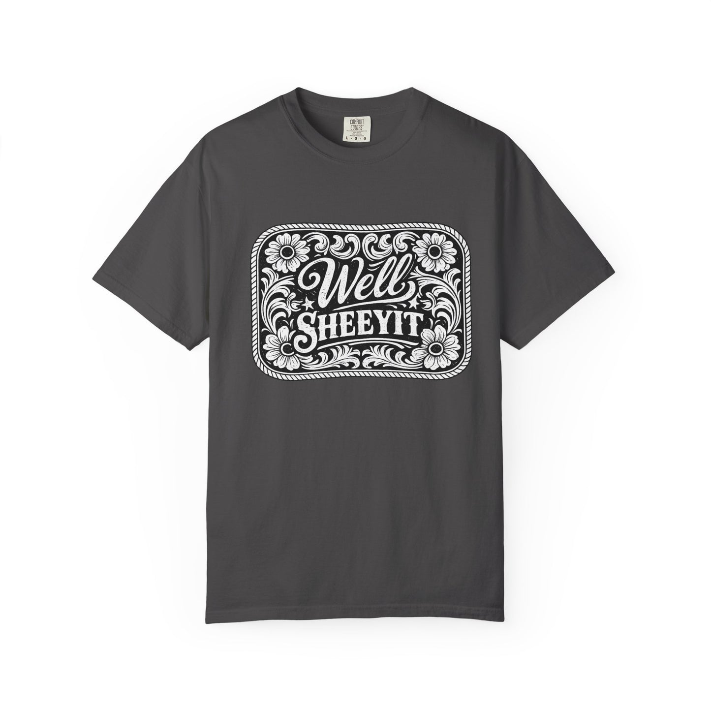 Well Sheeyit T-Shirt — Vintage Floral Western Graphic Tee
