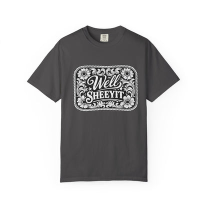 Well Sheeyit T-Shirt — Vintage Floral Western Graphic Tee