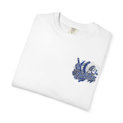 Cherokee Indians Game Day Spirit Shirt | Blue & White Football Tee