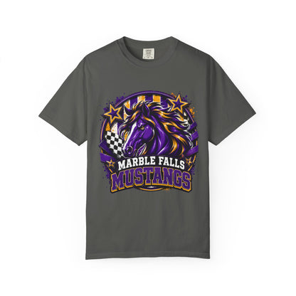 Marble Falls Mustang Spirit Tee-Adult
