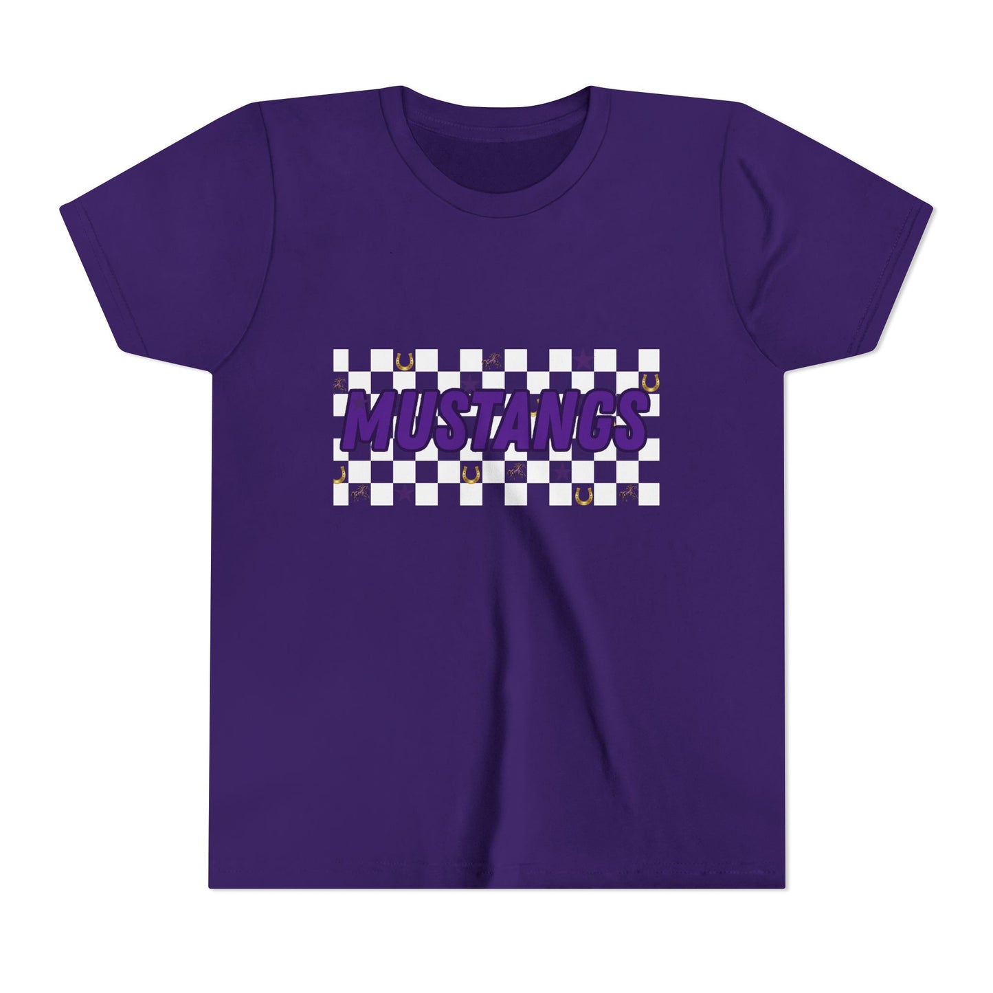 Youth Mustangs Tee, Fun Kids T-Shirt, Mustangs Sports Shirt, Perfect for Birthdays, Horse Lovers Gift, Summer Casual Wear
