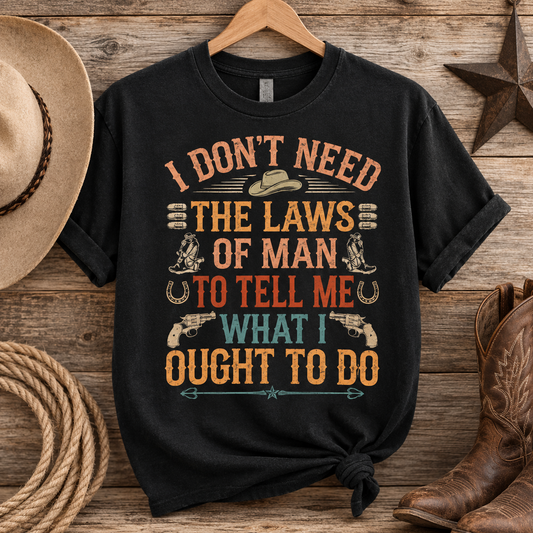 Laws of Man T-Shirt