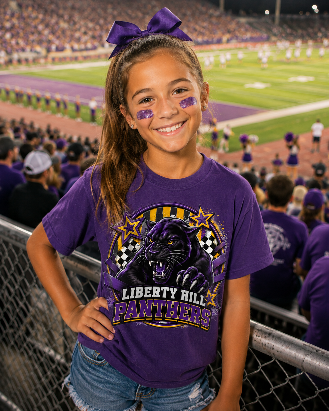 Liberty Hill Panthers Youth Tee – Kids School Spirit T-Shirt