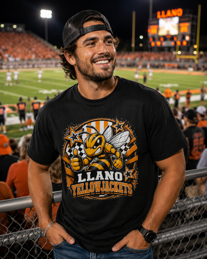 Llano Yellowjacket Adult Spirit Shirt