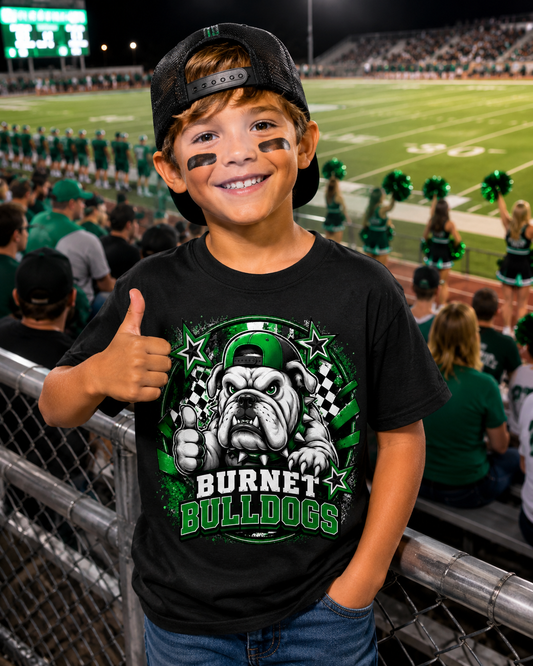 Burnet Bulldogs Spirit Youth T‑Shirt
