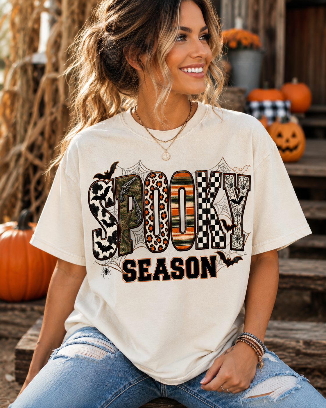 Spooky Season Halloween Graphic Tee | Comfort Colors