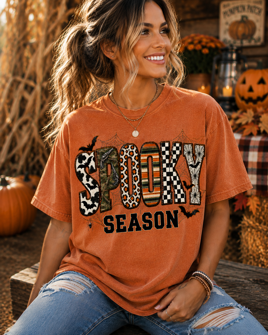 Spooky Season Halloween Graphic Tee | Comfort Colors