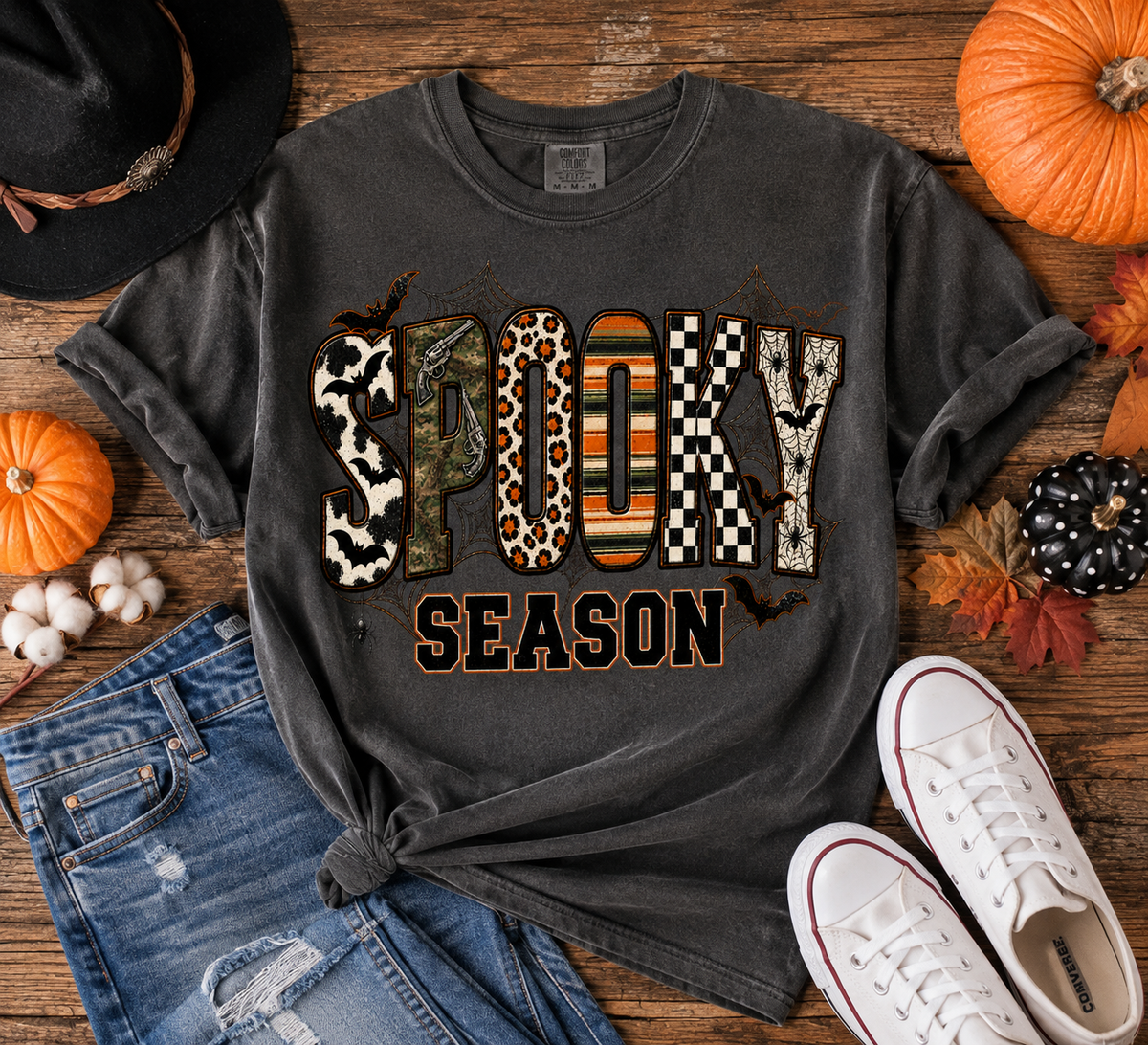 Spooky Season Halloween Graphic Tee | Comfort Colors
