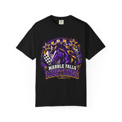 Marble Falls Mustang Spirit Tee-Adult